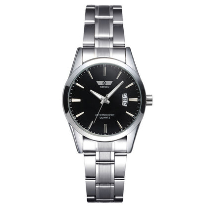 New Style Watches Men's Single-day Steel Band Watches Non-mechanical Watches Foreign Trade Watches