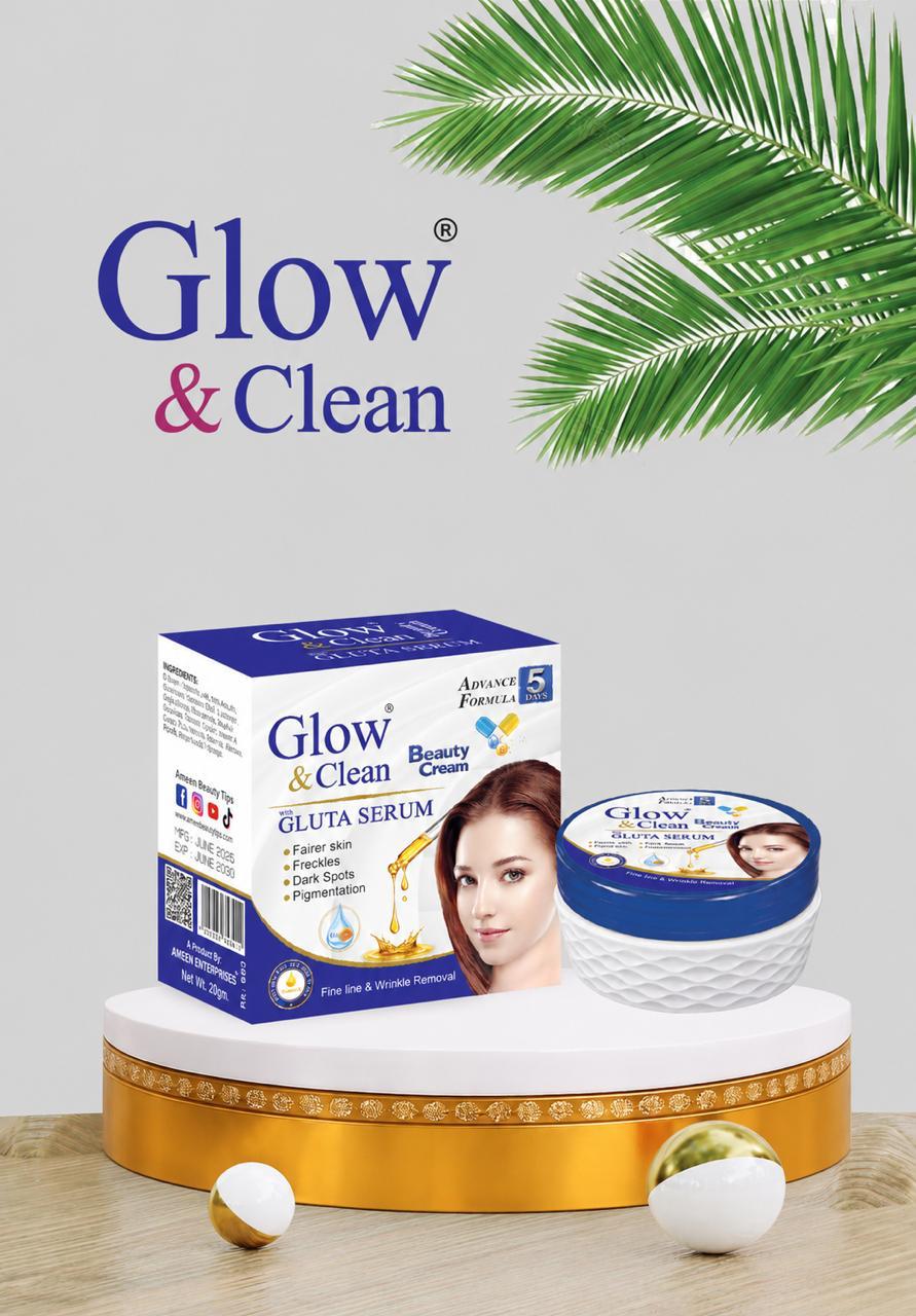 GLOW&CLEAN WHITENING CREAM.