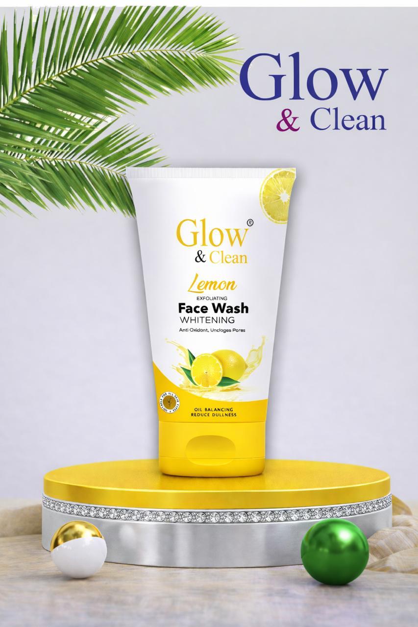 GLOW&CLEAN LEMON FACE WASH.