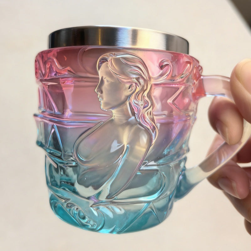 New Product, Creative Glass-Colored Book Cup, Mug, Coffee Cup, Book-Shaped Cup